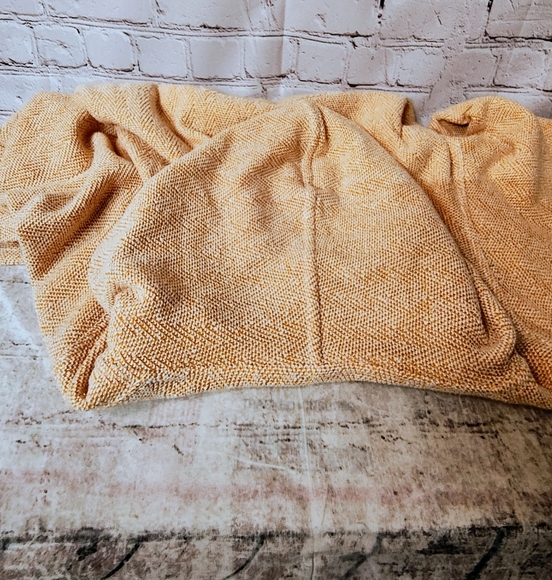 Faherty Whitewater Women's Hooded Sweater Poncho Orange XXL - Picture 13 of 16